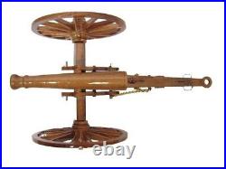 Napoleon 12 Pounder Civil War Cannon Confederate Union Army Wood Wooden Model