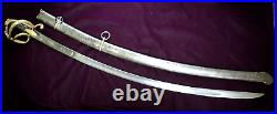 Napoleonic French Grand Armee Chasseur, Hussar Cavalry Sword Waterloo