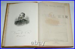 Naval History Of The Civil War 1st Ed 1886 Adm David Porter Confederate Union