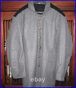 New Civil War Carolina Sutlery Confederate Uniform Gray Wool Coat Fast Shipping