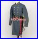 New Civil War Confederate General Frock Coat Grey Wool Officer Tunic Gold Braid