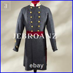 New confederate lieutenant colonel of staff officer's jacket, Colonial jacket