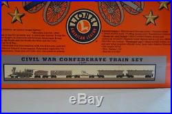 New in box! Lionel 6-21901 American Civil War Series Confederate Train Set. RARE