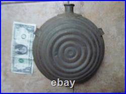 Nice Clean DENT FREE Civil War Soldier's BULLSEYE CANTEEN, Confederate