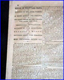 Nice Pair (2) BATTLE OF BULL RUN Manassas VA Confederate & Union 1861 Newspapers