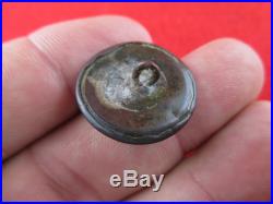 Non Dug CS Civil War Tin Back A Coat Button Confederate Local Artillery NICE