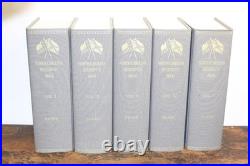 North Carolina Civil War Regiments CONFEDERATE Clark 5 Volume Set 1991 reprint