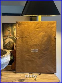 Numbered CONFEDERATE CIVIL WAR ERA GENERAL J. E. B. STUART Framed Lithograph Texas