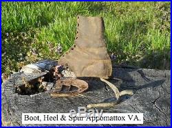 Old Rare Vintage Antique Civil War Relic Boot Spur Heel Dug in Confederate Camp