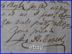 Original 1860's Civil War Confederate Letter 38th Virginia Inf / Pickets Div /