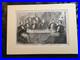 Original 1861 Harper's Weekly Civil War Engraving of the Confederate Cabinet