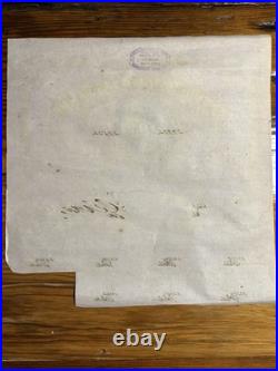 Original 1863 Confederate States Of America Civil War Bond No. 22532