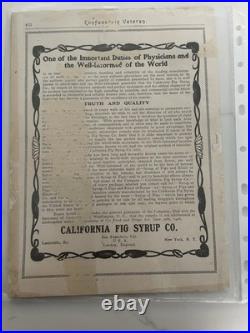 Original 1909 Printing Of The Sons Of Confederate Veterans Magazine