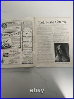 Original 1909 Printing Of The Sons Of Confederate Veterans Magazine
