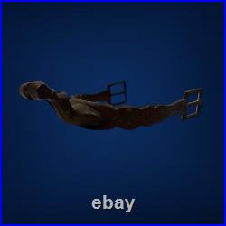 Original Antique Civil War Confederate General Officer Spur Stonewall Jackson