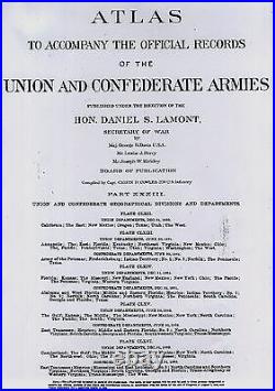 Original Antique Civil War Map UNION & CONFEDERATE BOUNDARIES June 30, 1862