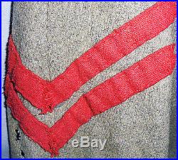 -Original- Antique -Confederate- Civil War Uniform Artillery Shell Coat/Jacket