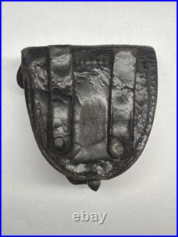 Original CIVIL War Confederate Cap Pouch Id'd 17th Virginia