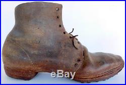 Original Civil War Confederate Brogan Shoes North Carolina