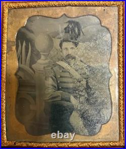 Original Civil War Confederate Tintype Photo Of 6th Virginia Cavalry Soldier