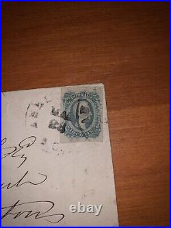 Original Confederate Envelope Addressed To President Of Union Bank Of S. C