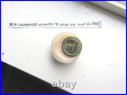 Original Confederate (i) Button Dug Gettysburg # 24