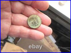 Original Confederate (i) Button Dug Gettysburg # 24