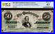 PCGS CU 63. T-57 $50 1863 Confederate States Civil War Obsolete Currency