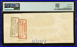 PMG 62. T-40 1862 Confederate States $100 Civil War Augusta GA Banknote Currency