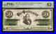 PMG 63 CT-16 $50 1861 Confederate States Civil War Contemporary Counterfeit Note