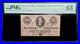 PMG CU 63. T-72 1864 Confederate States 50c Civil War Obsolete Banknote Currency