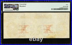 PMG UNC 60 T-26 $10 1861 Confederate States Civil War Obsolete Banknote Currency
