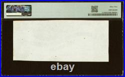 PMG UNC 62. T-44 $1 1862 Confederate States Banknote Civil War Confederacy Money