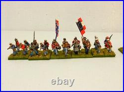 Painted 28mm Confederate Zouave Civil War Brigade (C-101)