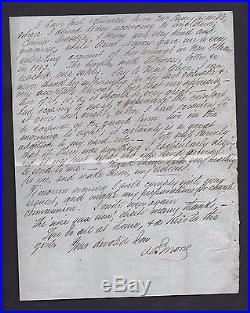 Pair of 1861 Confederate Civil War Letters MORGAN RANGERS, 1st Louisiana Cavalry