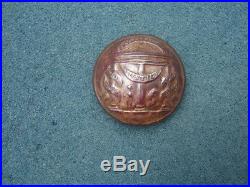 Perfect Dug Civil War Confederate Georgia State Seal Coat Button Savannah, Ga. 2