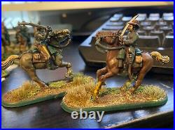 Perry Expertly Painted American Civil War 28mm Confederate Cavalry 41 miniatures