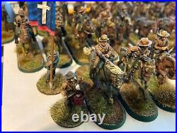 Perry Expertly Painted American Civil War 28mm Confederate Cavalry 41 miniatures