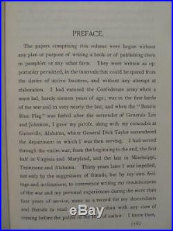 Personal Recollections In The Confederate Army With General Forrest Memoir