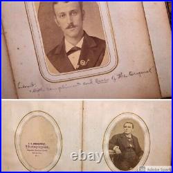 Photo Album inl KIA Civil War Confederate Soldier Vet Louisiana MO Virginia Rare