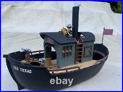 Playmobil confederate Civil War Southern Custom Western Ship