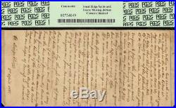 Poem On 1864 $50 Confederate States Currency CIVIL War Note Paper Money Pcgs 30