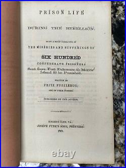 Prison Life During The Rebellion Confederate Prisoners Civil War 1869