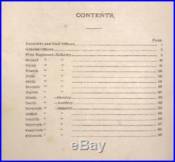 RARE 1882 Roster North Carolina Troops 1st/1st Moore V 1 CIVIL WAR CONFEDERATE