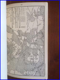 RARE 1891 Battle of Seven Pines, Confederate General, Civil War CSA, MAPS 1st ed