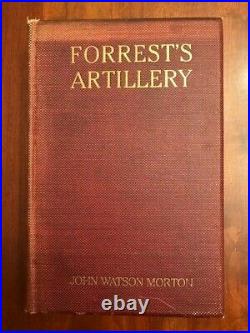 RARE 1909 Artillery of Nathan Bedford Forrest's Cavalry, Confederate Civil War