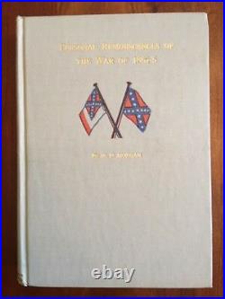 RARE 1911 Confederate Civil War, 11th Virginia Regiment, Personal Reminiscences