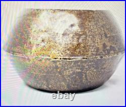 RARE ANTIQUE CIVIL WAR CONFEDERATE ARMY SIGNAL CORPS IRON FUEL CANTEEN WithHANDLE