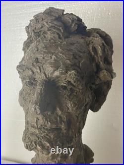 RARE ANTIQUE CIVIL WAR CONFEDERATE ARMY SIGNAL CORPS IRON FUEL CANTEEN WithHANDLE