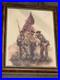 RARE Don Troiani Confederate Standard Bearer Signed Print Framed